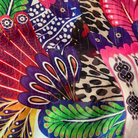 Xhiliration Bathing Suit Cover Up size S - Picture 2 of 3